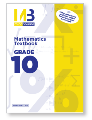 Mindbourne Maths G10 TB & Vid License (IEB&DBE) - 9781928462125B