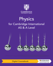 CIE AS & A Level Physics Coursebook (eBook 24m licence) - 9781108796521