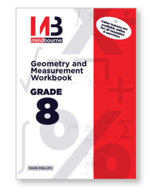 Mindbourne Mathematics Geometry Workbook Grade 8 - 9781928462644
