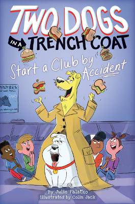 Two Dogs in a Trench Coat a Club by Accident