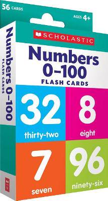 Flash Cards: Numbers 0-100 - 9781338233551