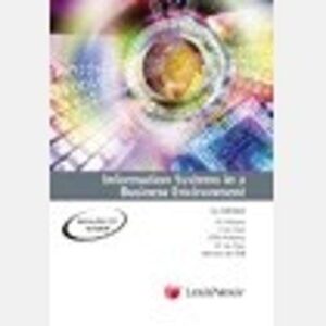 Information Systems In A Business Environment - 9780409105940