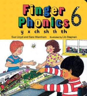 Jolly Phonics Finger Phonics Bk 6 - 9781870946292