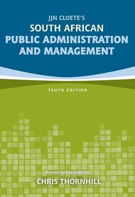 South African public administration and management - 9780627029806