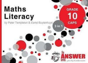 Mathematical Literacy Grade 10 '3in1' (Answer Series) - 9781920297817