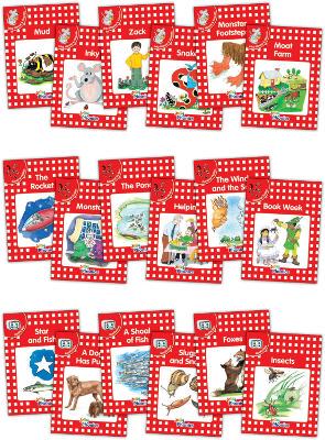 GOP JL Red Reader Inky|GF|NF pk 18 pre-cursive UKC - 9781844140756