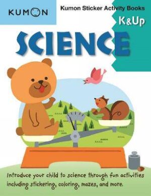 Kumon Science Sticker Activity Book  K & Up - 9781941082683
