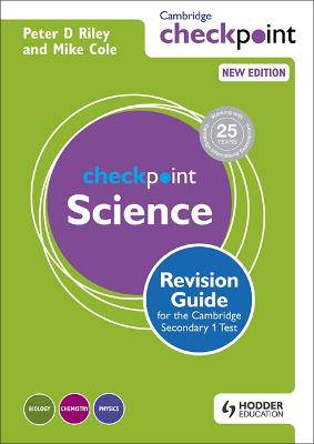 Cambridge Checkpoint Science RG for Sec 1 Test - 9781444180732