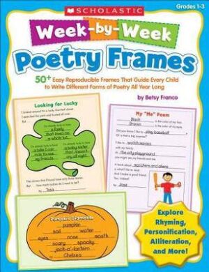 Week-by-week Poetry Frames - 9780545223058