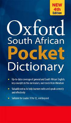 Oxford SA Pocket Dictionary 4'th Edition - 9780199045037
