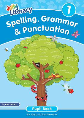 JL Spelling|Grammar|Punctuation Bk1 print UKP - 9781835821954