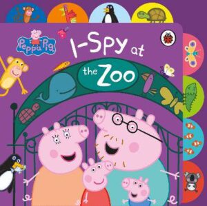 Peppa Pig: I Spy at the Zoo Tabbed Board Book - 9780241716830