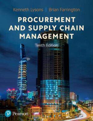 Procurement and Supply Chain Management 10ed - 9781292317915