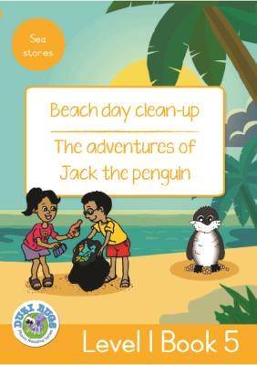 Duzi Bugs: Yellow Level 1 Book 5: Beach Day Clean- - 9781485825265