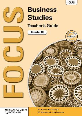 Focus business studies: Gr 10: Teacher's guide - 9780636132023