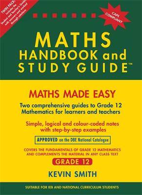 Twinpack Maths Handbook and Study Guide: Two comprehensive guides to Grade 12 Mathematics for learners and teachers - 9781990992391