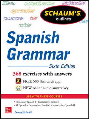 Schaum's Outline of Spanish Grammar - 9780071830416