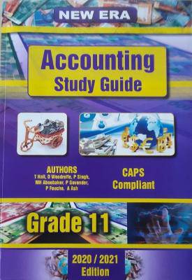 New Era Accounting G11 Study Guide - 9781920578275