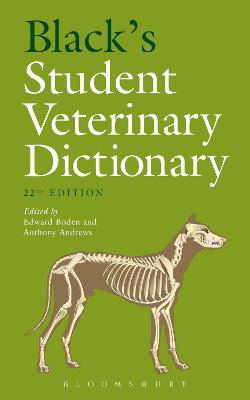 Black Student Veternary Dictionary 22nd Ed - 9781472932020