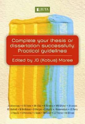Complete Your Thesis or Dissertation Successfully - 9780702189166