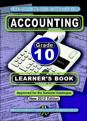 New Generation Accounting: Gr 10: Learner's Book - 9781920321253