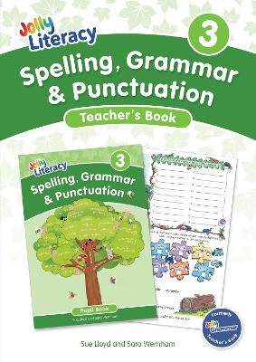 Spelling, Grammar & Punctuation Teacher's Book 3: In Precursive Letters (British English edition) - 9781835822098