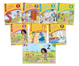 JL Finger Phonics Big Bks 1-7 print USP - 9781844146901