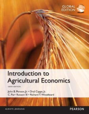 Introduction to Agricultural Economics 6ed - 9781292073064