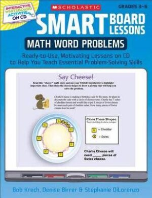 Math Word Problems Smartboard Lessons - 9780545140249
