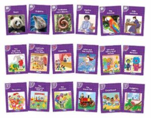 Purple Reader Inky|GF|NF pk 18 pre-cursive UKC - 9781835822807