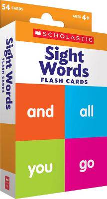 Flash Cards: Sight Words - 9781338233582