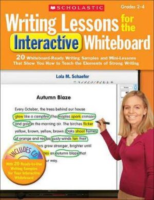 Writing Lessons for the Interactive Whiteboard - 9780545239691