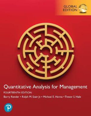Quantitative Analysis for Management, Global Edition - 9781292459080