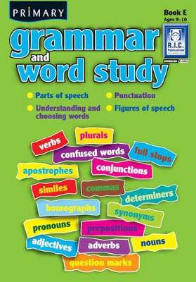 Primary Grammar and Word Study - Book E - 9781741267686