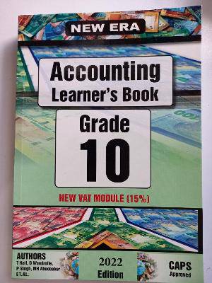New Era Accounting G10 Textbook - 9781920321406