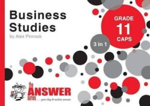Business Studies G11 '3in1' (Answer) - 9781920558376