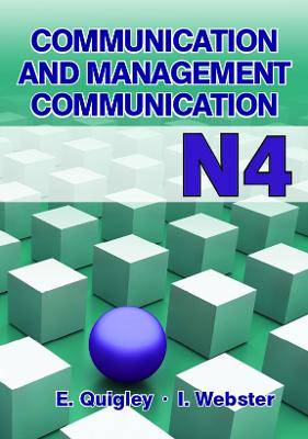 Communication and Management Communication N4 Student Textbook - 9780796075468