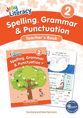 Spelling, Grammar & Punctuation Teacher's Book 2: In Precursive Letters (British English edition) - 9781835822081