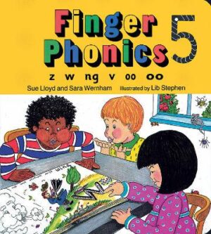 Jolly Phonics Finger Phonics Bk 5 - 9781870946285