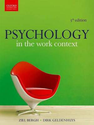 Psychology In The Work Context 5th ed - 9780199048069