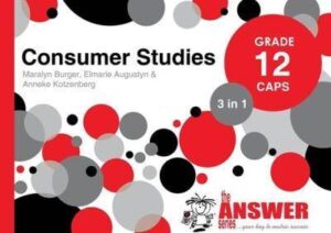 Consumer Studies G12 '3in1' (Answer) - 9781920568788