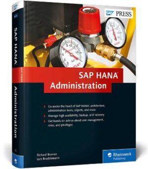 SAP HANA Administration - 9781592299522