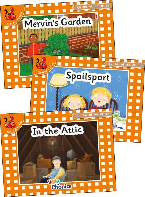 JL Orange Readers pre-cursive Set 7 Pk 3 UKC - 9781844145805