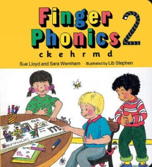 Jolly Phonics Finger Phonics Bk 2 - 9781870946254