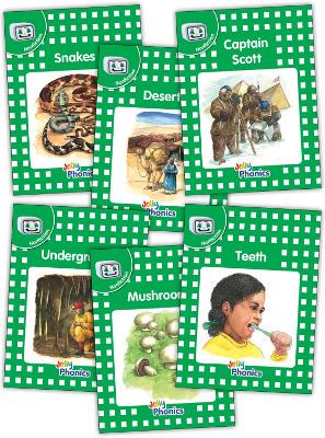 GOP JL Green Reader Non-Fict pk 6 pre-cursive UKC - 9781844140220