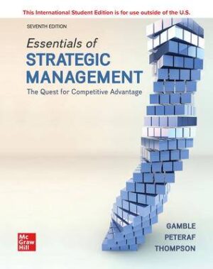 Essentials Of Strategic Management - 9781260575668