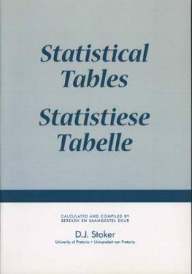 Statistical tables/Statistiese tabelle - 9780627025426