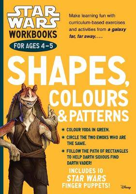 Star Wars Workbooks Shapes Colours & Patte(4-5) - 9781407162904