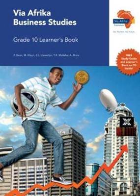 Via Afrika Business Studies Grade 10 - 9781415419199