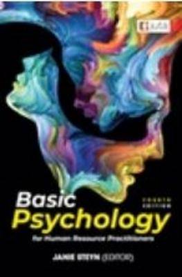 Basic Psychology for Human Resource Practitioners - 9781998962235